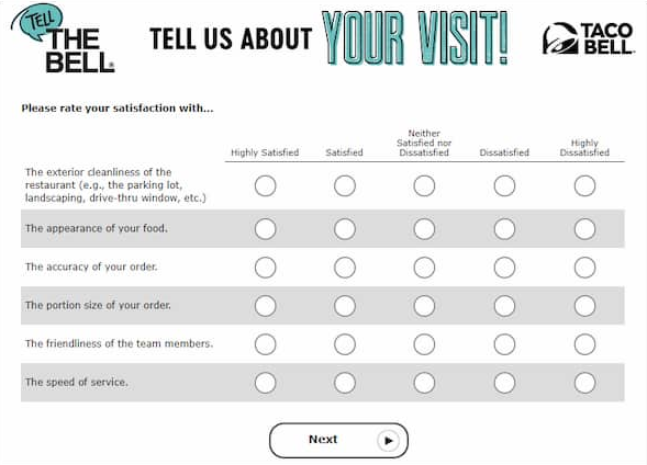 tellthebell feedback survey